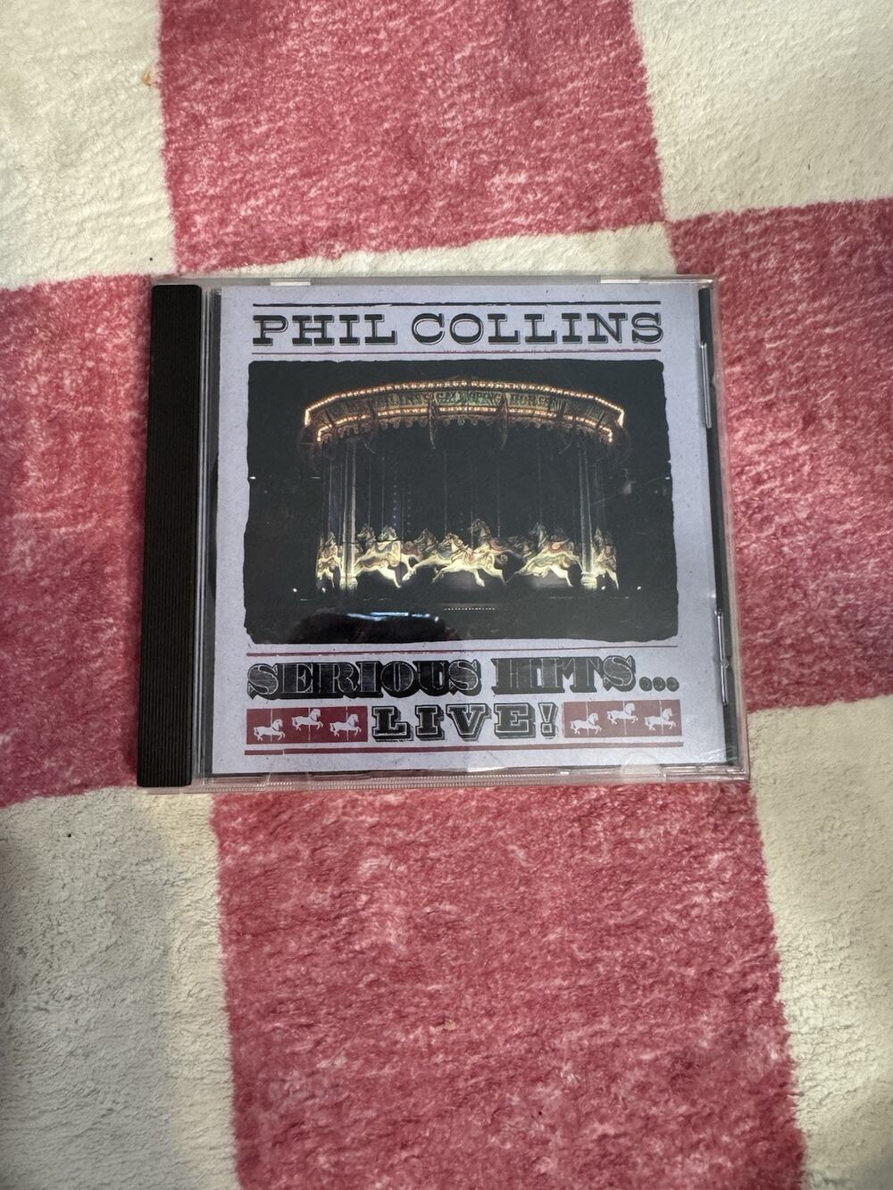 Phil Collins Serious Hits Live CD 1990 90s music original vintage